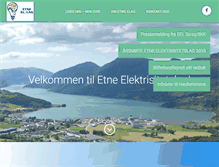 Tablet Screenshot of etneelag.no